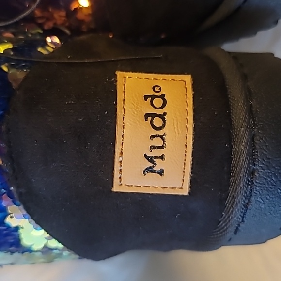 💜💙🩷Mudd Sequin Rainbow Boots💜💙🩷 - Picture 8 of 9